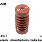 Isolateur à moyenne tension-L130mm-DE60-DI36