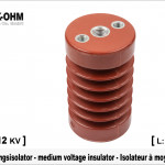 Isolateur à moyenne tension-L130mm-DE75-DI45